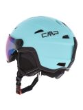 Miniatuur CMP, WA-2 skihelm met vizier unisex Aqua blauw 