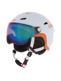 Miniatuur CMP, WA-2 skihelm met vizier unisex White wit 