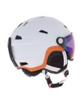 Miniatuur CMP, WA-2 skihelm met vizier unisex White wit 