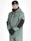 Miniatuur ColourWear, U Est 2010 Hood softshell ski-jas unisex Dark Sage groen 