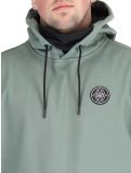 Miniatuur ColourWear, U Est 2010 Hood softshell ski-jas unisex Dark Sage groen 