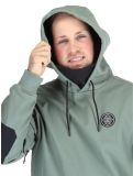 Miniatuur ColourWear, U Est 2010 Hood softshell ski-jas unisex Dark Sage groen 