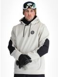 Miniatuur ColourWear, U Est 2010 Hood softshell ski-jas unisex Off-White wit 