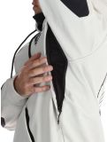 Miniatuur ColourWear, U Est 2010 Hood softshell ski-jas unisex Off-White wit 