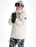 Miniatuur ColourWear, U Mountain Cargo ski-jas unisex Off-White wit 