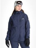 Miniatuur ColourWear, W Macaron ski-jas dames Navy blauw 