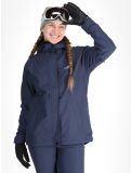 Miniatuur ColourWear, W Macaron ski-jas dames Navy blauw 