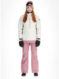 Miniatuur ColourWear, W Signature winter anorak dames Off-White paars, wit 