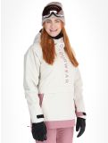 Miniatuur ColourWear, W Signature winter anorak dames Off-White paars, wit 