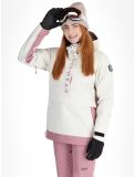 Miniatuur ColourWear, W Signature winter anorak dames Off-White paars, wit 