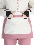 Miniatuur ColourWear, W Signature winter anorak dames Off-White paars, wit 