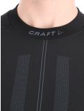 Miniatuur Craft, Active Intensity Crewneck LS thermoshirt heren Black / Asphalt zwart 