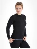 Miniatuur Craft, Adv Warm Intensity LS thermoshirt dames Black zwart 