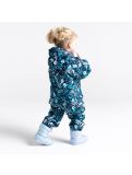 Miniatuur Dare2b, Bambino II ski overall kinderen floral print river blauw 