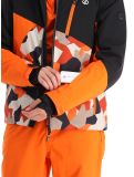 Miniatuur Dare2b, Baseplate ski-jas heren Black / Puffins Orange Geo Camo Print oranje, zwart 