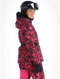 Miniatuur Dare2b, Crevasse ski-jas dames Pure Pink Graffiti Print P9Z roze 