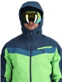 Miniatuur Dare2b, Eagly II ski-jas heren Moonlight Denim / Green Flash blauw, groen 