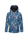 Miniatuur Dare2b, Girls Verdict ski-jas kinderen floral print river blauw 