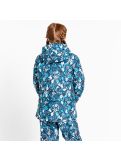 Miniatuur Dare2b, Girls Verdict ski-jas kinderen floral print river blauw 