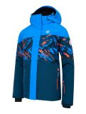 Miniatuur Dare2b, Humour III ski-jas kinderen Athletic Blue / Athletic Blue Camo Print / Moonlight Denim blauw 