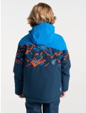 Miniatuur Dare2b, Humour III ski-jas kinderen Athletic Blue / Athletic Blue Camo Print / Moonlight Denim blauw 