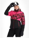 Miniatuur Dare2b, Ice ski-jas dames Pure Pink Graffiti Print / Pure Pink roze 