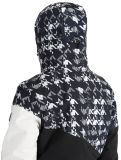 Miniatuur Dare2b, Ice III ski-jas dames Black Distressed Dogtooth Print wit, zwart 