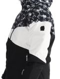 Miniatuur Dare2b, Ice III ski-jas dames Black Distressed Dogtooth Print wit, zwart 