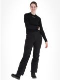 Miniatuur Degre7, Valgau softshell skibroek dames Black zwart 