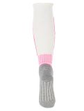 Miniatuur Deluni, Gaia 3 pair skisokken 3 paar unisex White With Lila Stripes wit 