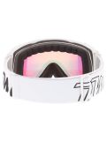 Miniatuur Demon, Matrix skibril unisex Matt White Red - Pink Multilayer Orange wit 