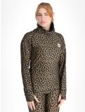 Miniatuur Eivy, Icecold thermoshirt dames Leopard bruin 