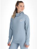 Miniatuur Eivy, Icecold Gaiter Rib thermoshirt dames Faded Fog blauw 