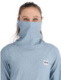 Miniatuur Eivy, Icecold Gaiter Rib thermoshirt dames Faded Fog blauw 