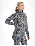 Miniatuur Eivy, Icecold Gaiter thermoshirt dames Snow Leopard wit 