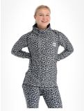 Miniatuur Eivy, Icecold Gaiter thermoshirt dames Snow Leopard wit 