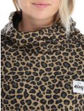 Miniatuur Eivy, Icecold Hood thermoshirt dames Leopard bruin 