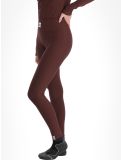 Miniatuur Eivy, Icecold Rib Tights thermobroek dames Wine bordeaux 