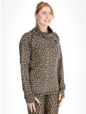 Miniatuur Eivy, Icecold Wool thermoshirt dames Leopard bruin 