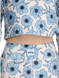 Miniatuur Eivy, Pocket thermobroek dames Blue Flower blauw, wit 