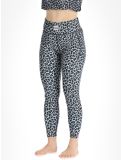 Miniatuur Eivy, Pocket thermobroek dames Snow Leopard wit 