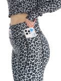 Miniatuur Eivy, Pocket thermobroek dames Snow Leopard wit 