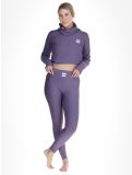 Miniatuur Eivy, Pocket Rib thermobroek dames Deep Purple paars 