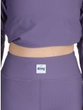 Miniatuur Eivy, Pocket Rib thermobroek dames Deep Purple paars 