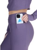 Miniatuur Eivy, Pocket Rib thermobroek dames Deep Purple paars 