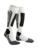 Miniatuur Falke, SK2 Intermediate skisokken dames Off White wit 