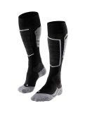 Miniatuur Falke, SK4 Advanced skisokken heren Black Mix grijs, zwart 