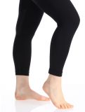 Miniatuur Falke, Long Tights thermobroek dames Black zwart 