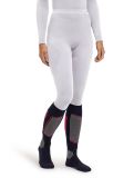 Miniatuur Falke, Long Tights thermobroek dames White wit 