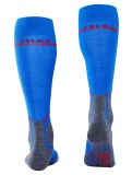 Miniatuur Falke, SK4 Advanced Compression Light compressiesokken heren Olympic blauw, grijs 